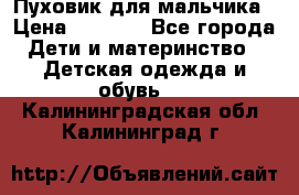 Пуховик для мальчика › Цена ­ 1 600 - Все города Дети и материнство » Детская одежда и обувь   . Калининградская обл.,Калининград г.